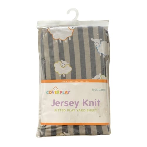 Coverplay® Bobby Play Yard Sheet, Lamb Design